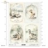 Papel de arroz para decoupage R2564